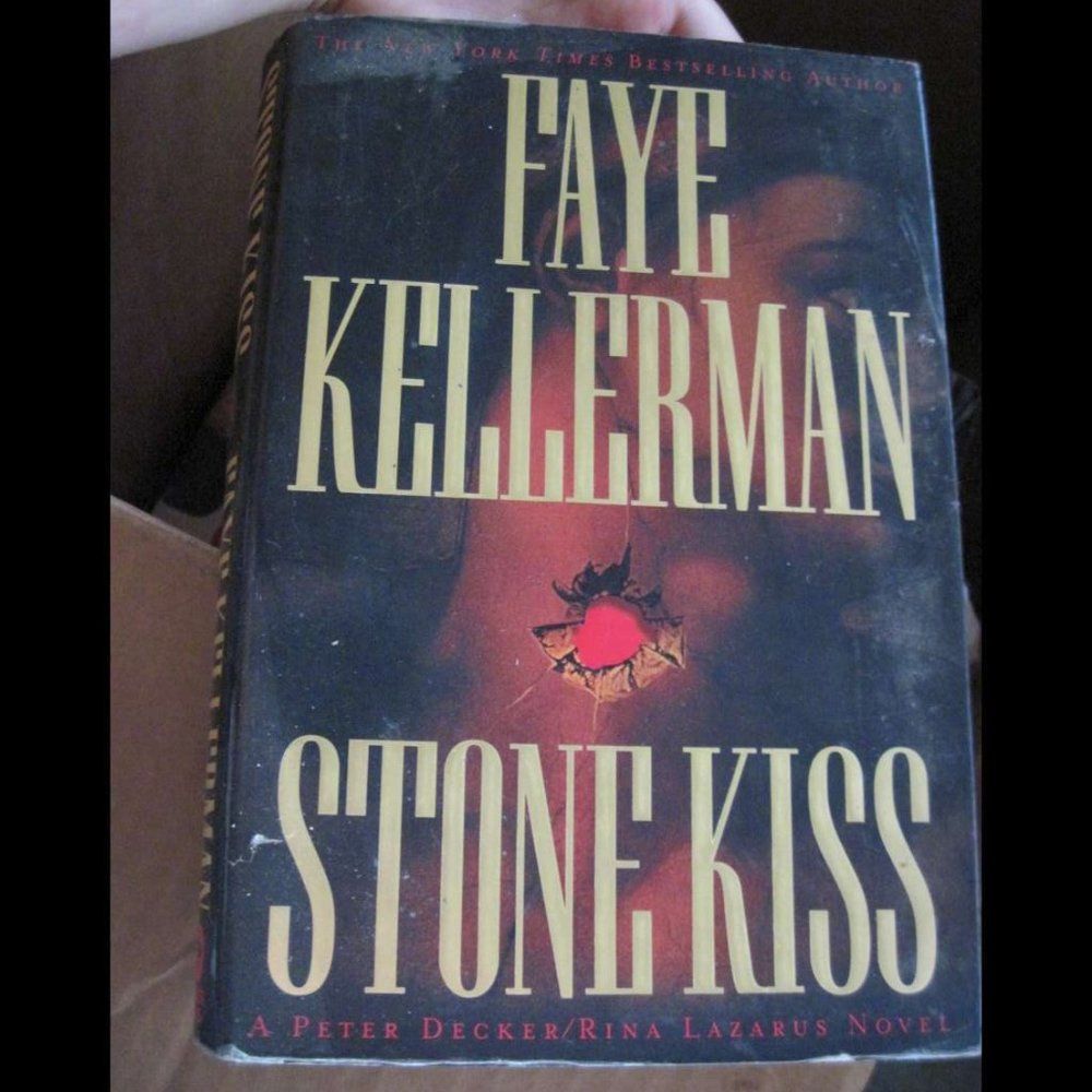 Faye Kellerman Stone Kiss Hardcover Dust Jacket Bundle for $1 Book Novel Decker